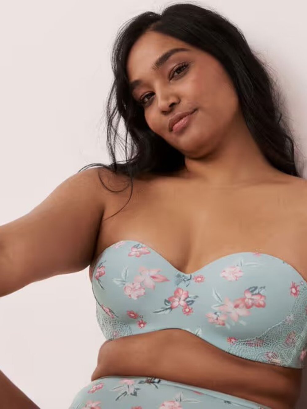 La Vie En Rose Floral Print Under-Wired T-Shirt Bra